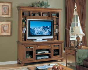 Entertainment Unit in Vintage Oak Finish - Wynwood Furniture - 1544-52