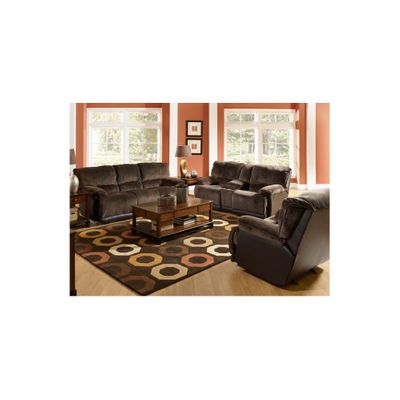 Escalade 3pc Power Reclining Living Room Set in Chocolate - Catnapper