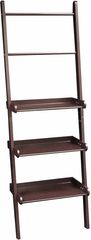 Espresso Ladder Shelf