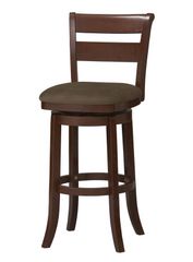 Essex Wood Swivel Stool 30" - Linon Furniture - 01931CHY-01-KD-U