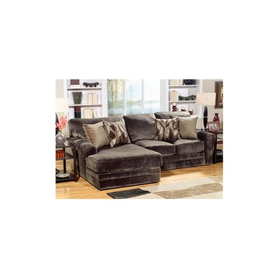 Everest Chocolate 2PC Chaise Sofa Set - Jackson Furniture