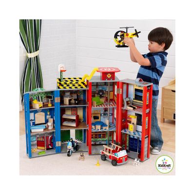 Everyday Heroes Police & Fire Set - KidKraft