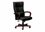 Executive High-Back Lthr Chair - Mahogany - BSXVL844NSP11