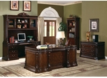 Executive Office Set in Rich Brown - Coaster