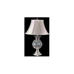Fabric Adriana Crystal Table Lamp - Dale Tiffany