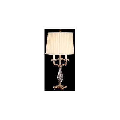 Fabric Dawtry Crystal Table Lamp - Dale Tiffany