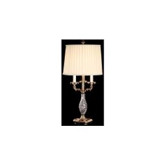 Fabric Dawtry Crystal Table Lamp - Dale Tiffany