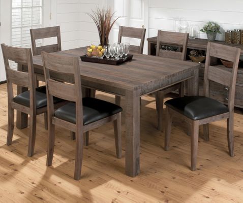 Falmouth Weathered Grey Dining Table and Chair Set - 534-66