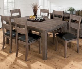 Falmouth Weathered Grey Dining Table and Chair Set - 534-66