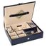 Faux Leather Men's Valet in Black - Carson - Jewelry Boxes by Mele - 0068511M