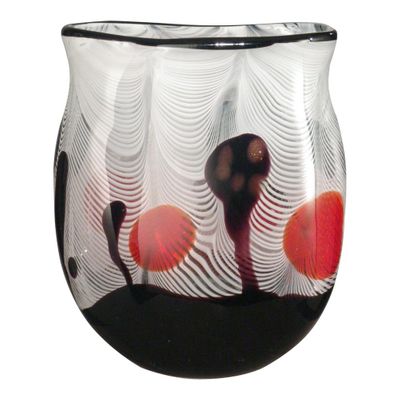 Feathers  Broad Vase - Dale Tiffany