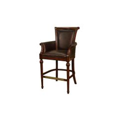 Federico 30" Leather Stool - American Hertiage - AH-130838