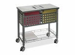 File Cart - Gray - VRTVF52001