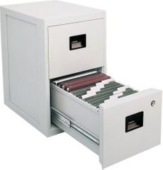 Fire Safe 2 Drawer Office File Cabinet - Sentry Safe - 6000