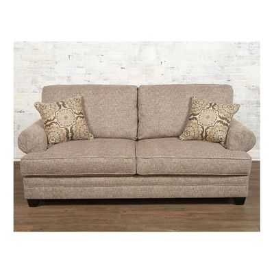 Fireside Jute Upholstered Sofa - Largo - LARGO-ST-F1227-401