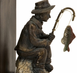 Fisherman Bookends (Set of 2) - IMAX - 53008-2