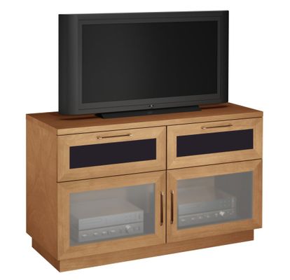 Flat Panel / Flat Screen TV Stand - 46 Inch Contemporary TV Entertainment Console for Plasma/LCD Technologies - FT46CC