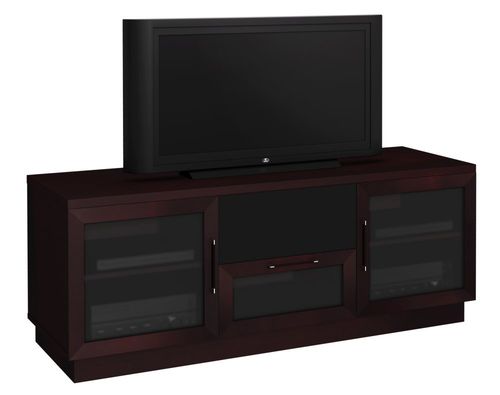Flat Panel / Flat Screen TV Stand - 60 Inch Contemporary TV Entertainment Console for Plasma/LCD Installations - FT60CC