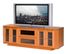 Flat Panel / Flat Screen TV Stand - 70 Inch Transitional TV Entertainment Console for Plasma/LCD Installations - FT71CRC