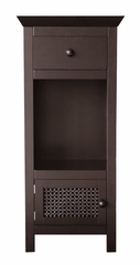 Floor Cabinet in Dark Espresso - Savannah - 7817