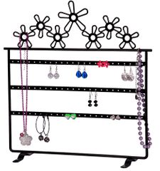 Flora Metal Daisies Jewelry Stand - 11462