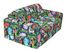 Foam Furniture Kids Sofa Sleeper Twin 38" in Jungle - 32-4200-807