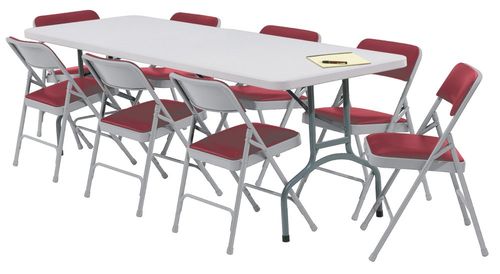 Folding Table and Chairs Package 5 - National Public Seating