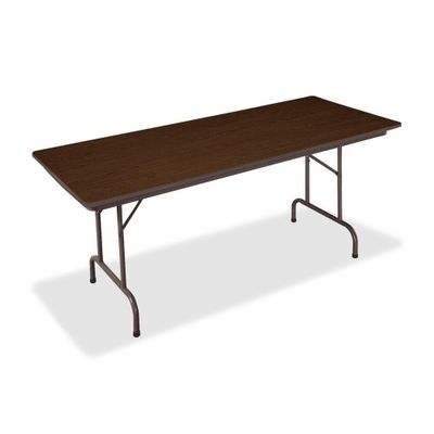 Folding Table - Walnut/Brown - BSXFTD3072WBRN