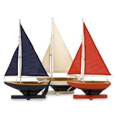 Forza Sailing Fleet (Set of 3) - IMAX - 50907-3