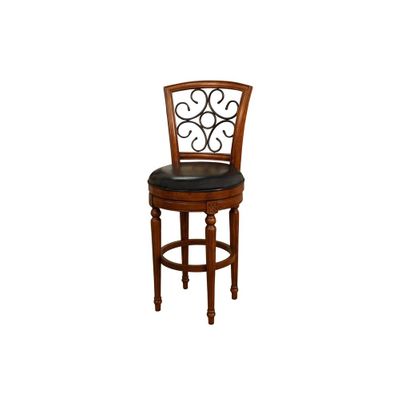 Fosteria Stool in Hazelnut - American Hertiage - AH-124788HZ-L50