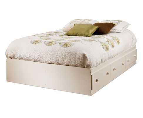 Full Size Mates Bed in Vanilla Cream - South Shore Furniture - 3210211