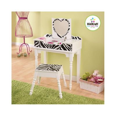 Fun & Funky Vanity & Stool - KidKraft