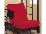Futon Chair Pad in Black - Coaster