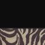Futon Cover in Coal + Zebra - Full Size L.X.E. Solid/Poly-Suede with 2 FREE 18" Pillows - 33-1804-4006