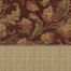 Futon Cover in Tanagra Redwood - Full Size LUXE Wovens Floral with 2 FREE 18" Pillows - 33-2804-574