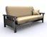 Futon Frame - Full Size Mission Metal Futon in Black - 35-2514-050