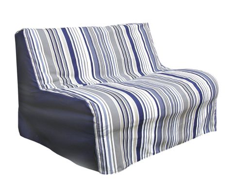 Futon with Mattress - Twin Size E-Frame Combo with Frame and Mattress - 55-3503-050