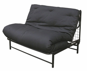 Futon with Mattress - Twin Size E-Frame Combo with Frame and Mattress - 55-3503-050