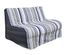 Futon with Mattress - Twin Size E-Frame Combo with Frame and Mattress - 55-3503-050