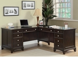 Garson L-Shaped Desk with 8 Drawers - 801011L
