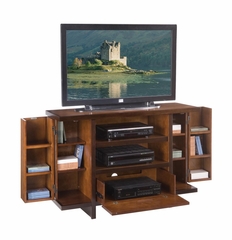 Geo Deluxe Entertainment Center in Walnut - Home Styles - 5539-120