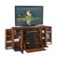 Geo Deluxe Entertainment Center in Walnut - Home Styles - 5539-120