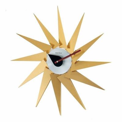 George Nelson Boutique Metal Turbine Clock - 1221-20