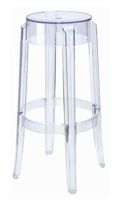 Ghostly Bar Stool in Clear Acrylic - PC-502A