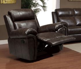 Gideon Transitional Styled Glider Recliner - 601043