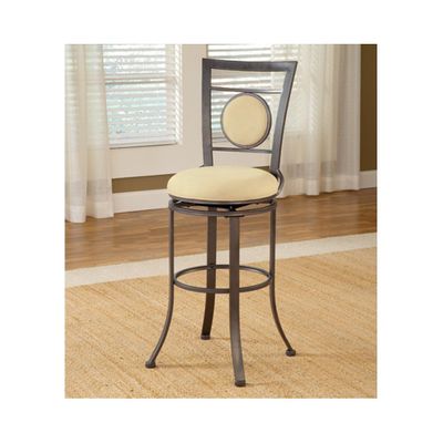 Golden Bronze Harbour Point Swivel Barstool - Hillsdale