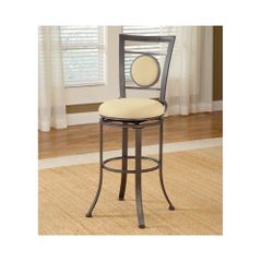 Golden Bronze Harbour Point Swivel Barstool - Hillsdale