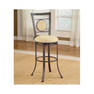 Golden Bronze Harbour Point Swivel Counter Stool - Hillsdale