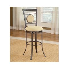 Golden Bronze Harbour Point Swivel Counter Stool - Hillsdale