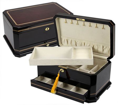 Grace Jewelry Box in Mahogany - JBQ-SA001